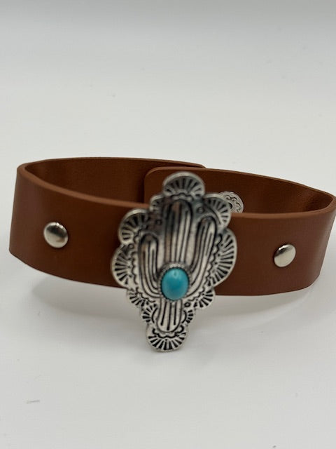 Leather Cuff Bracelet