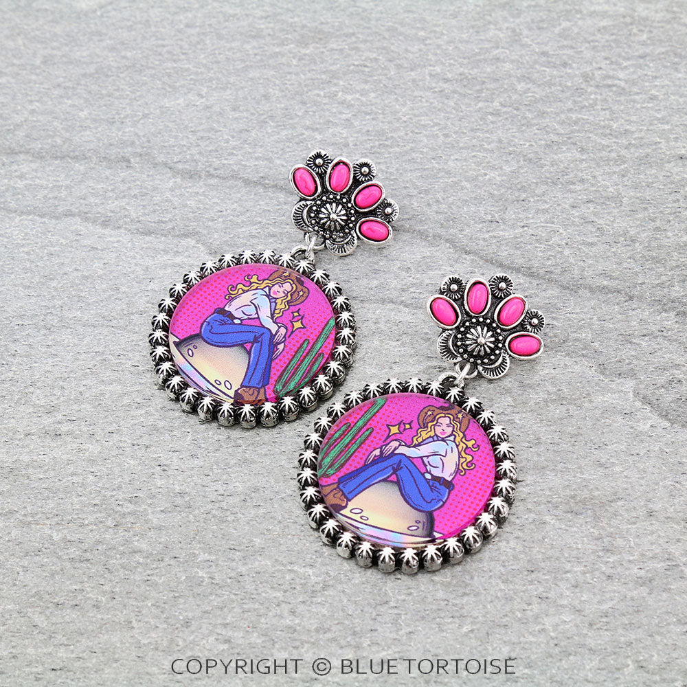 Cosmic Cowgirl Pink Bubble BT