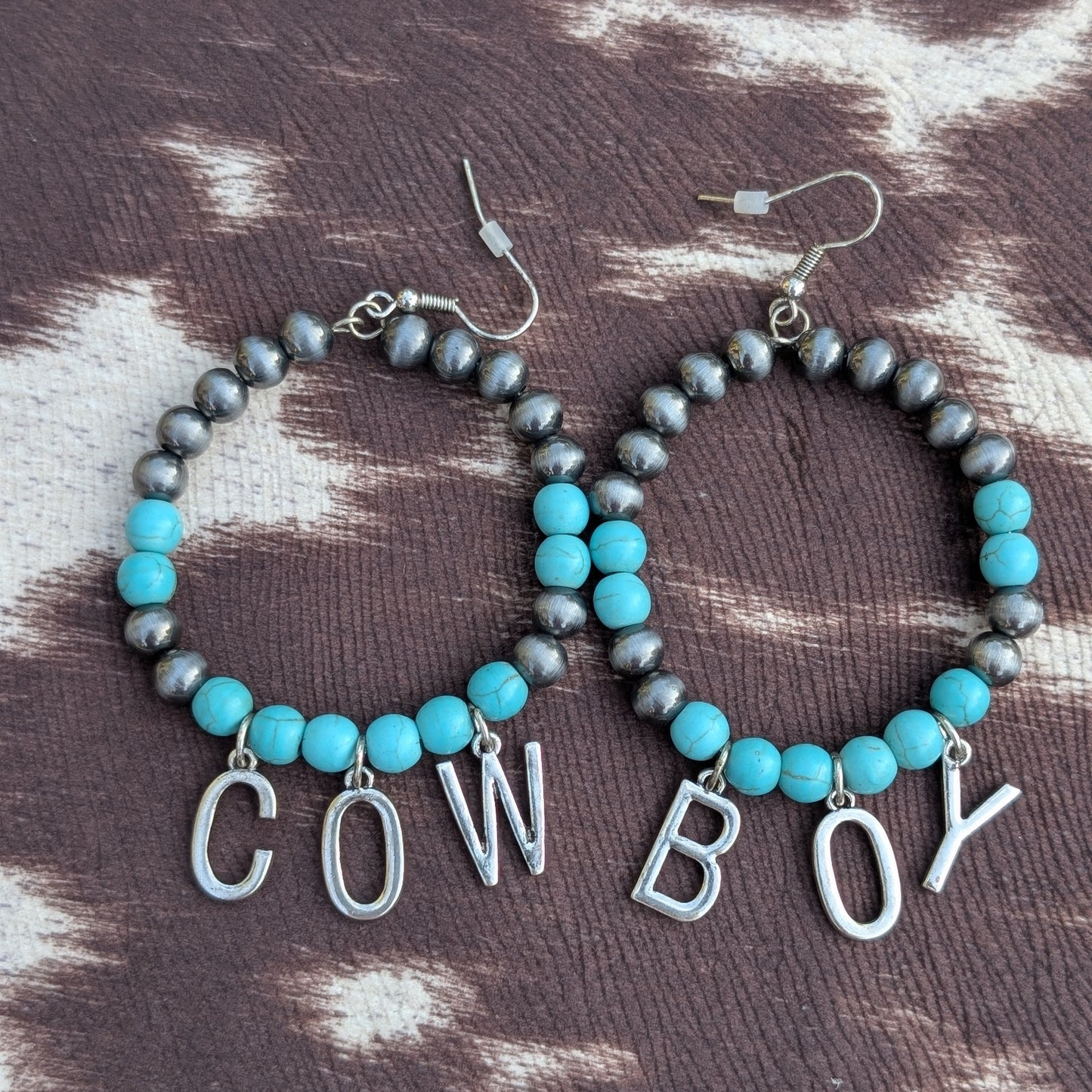 Cowboy Dangle Earrings