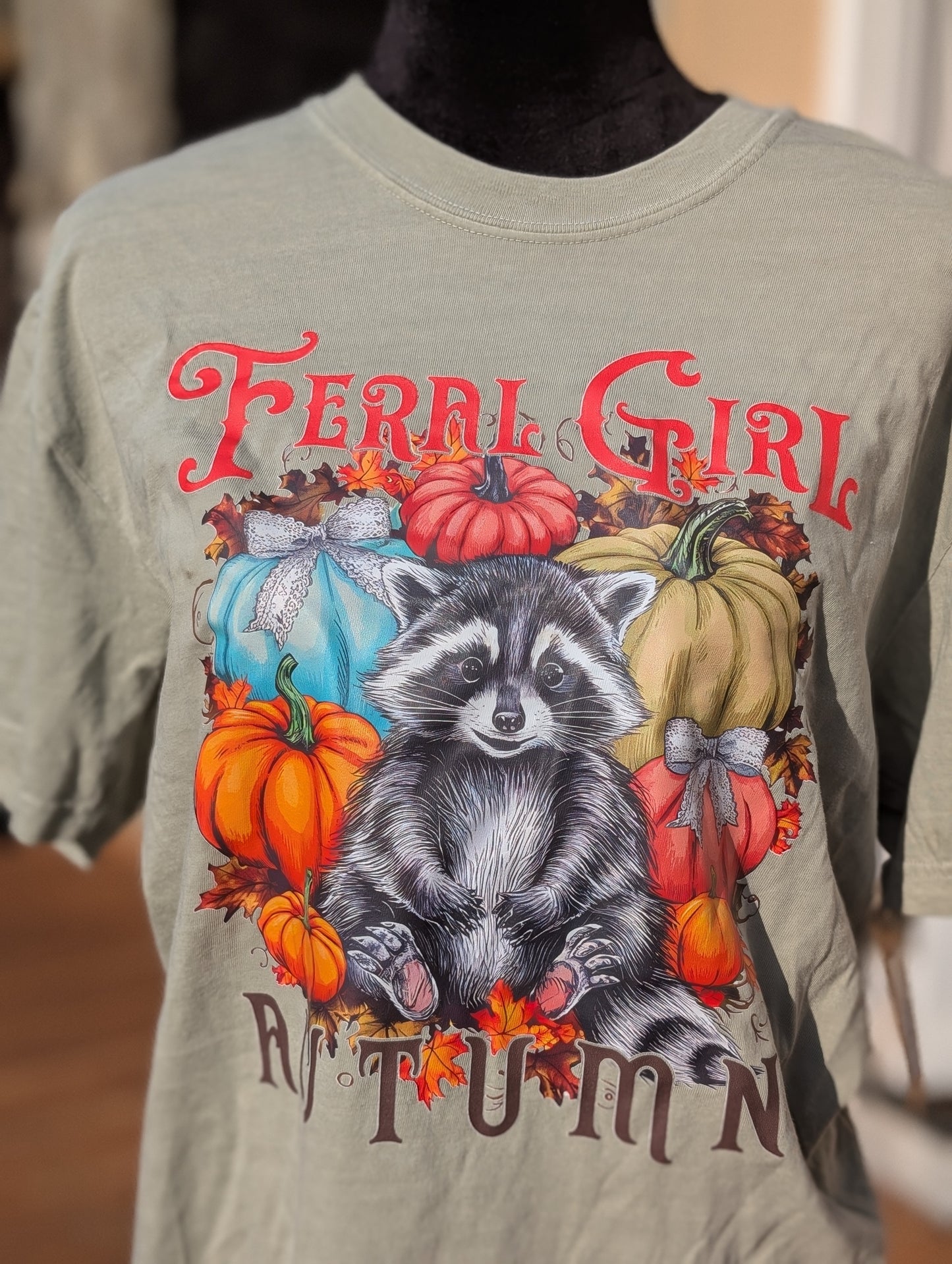 Feral Girl Autumn Graphic Tee