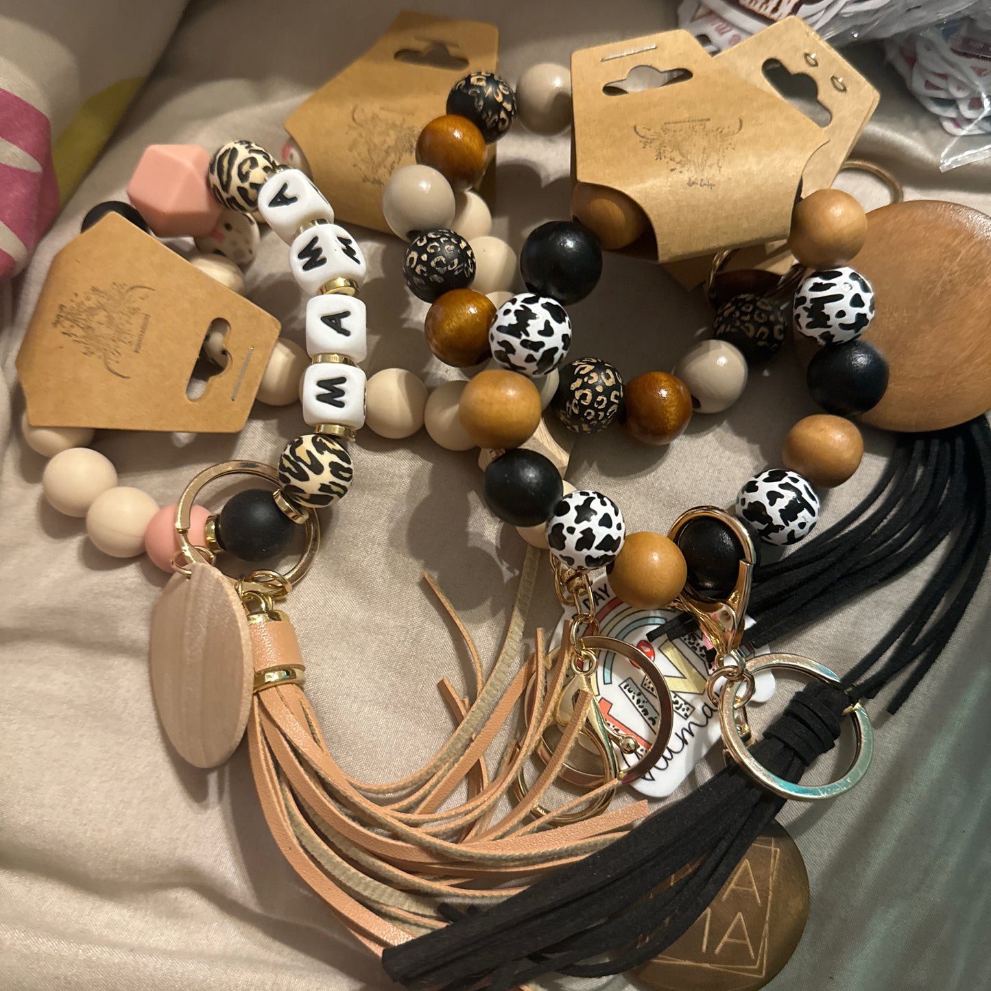 Beaded Key Ring Misc