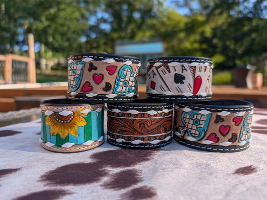 Tooled Wristlets