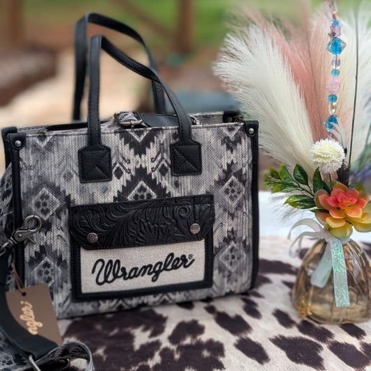 Black and White Aztec Wrangler