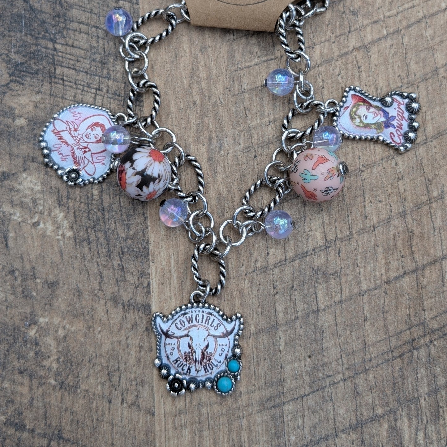 Cowgirls Charm Bracelet12.