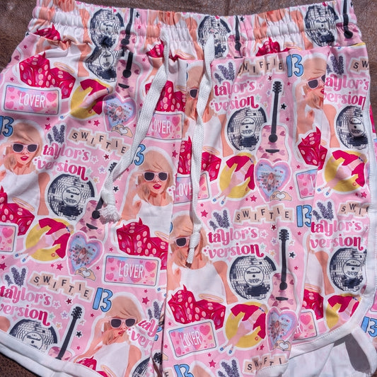 Singer Pink Shorts