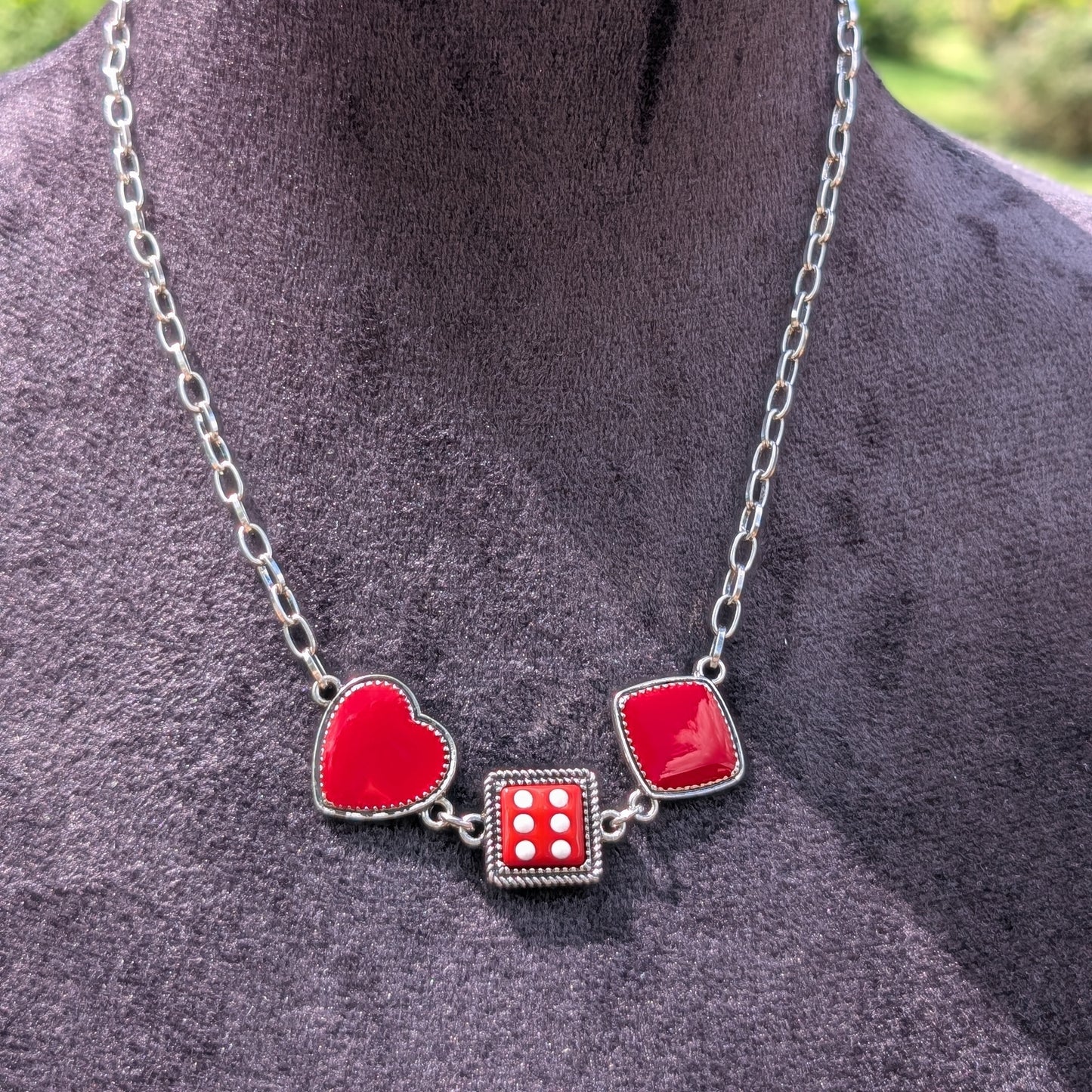 Red Heart Necklace