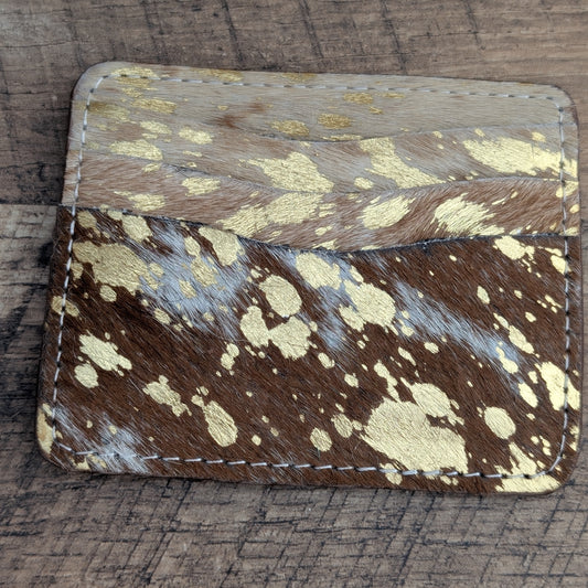 Gold Acid Wash Wallet