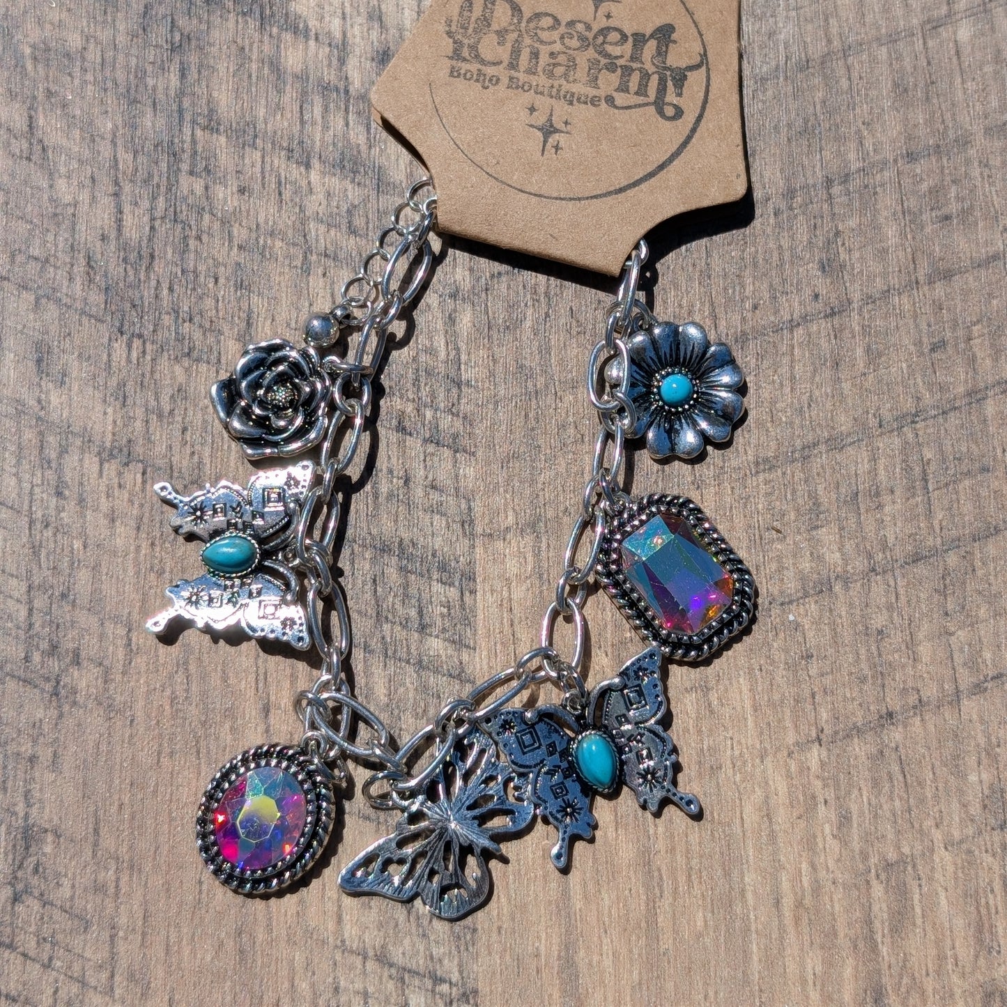 Butterfly Charm Bracelet