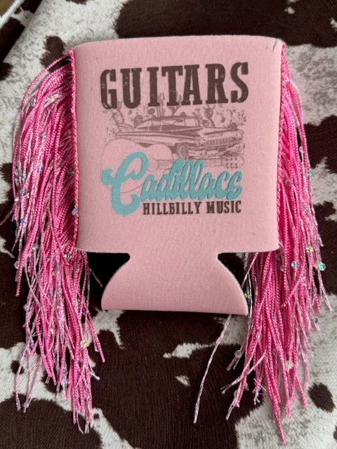 Cadillac and Hillbilly Music Koozie
