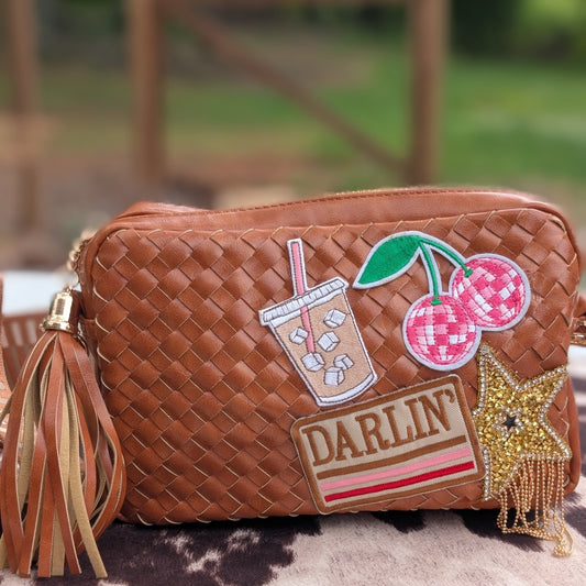 Brown Leather Crossbody