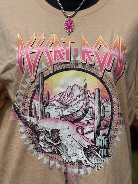 Desert Road Graphic Tshirts