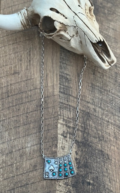 Wild Card Necklace