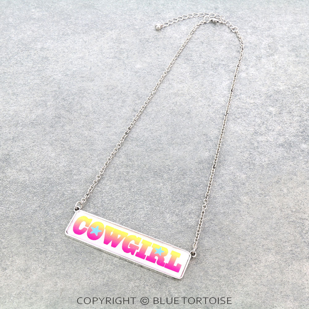 Cowgirl Bubble Necklace