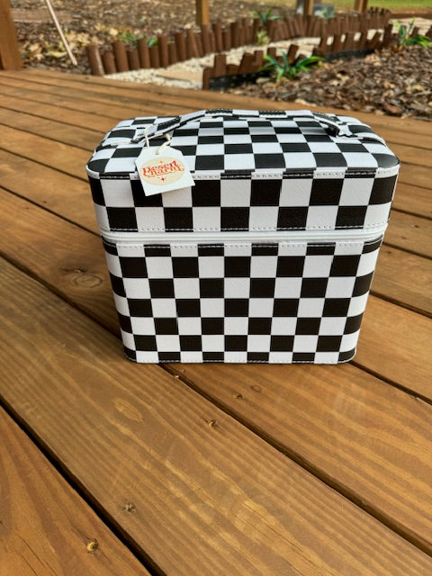 Checkerboard train case