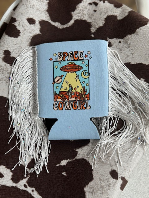 Space Cowgirl Koozie