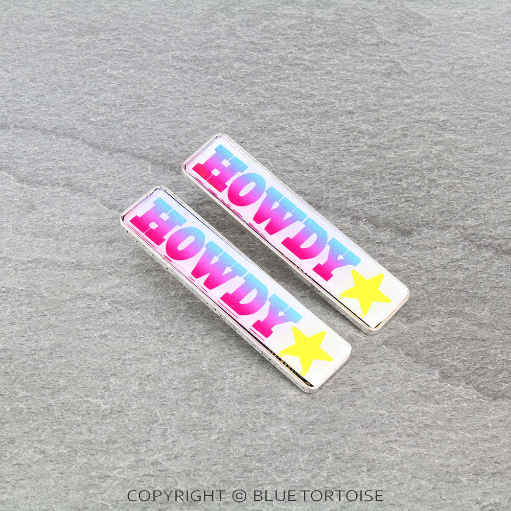 Howdy Bubble Earrings