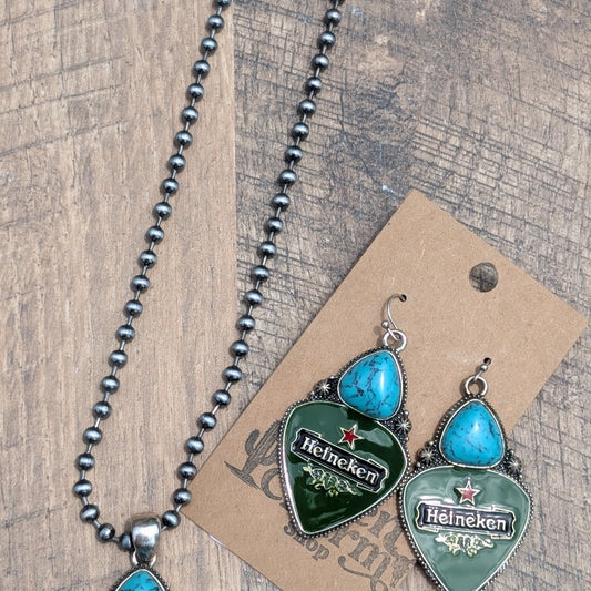 Heineken Earrings