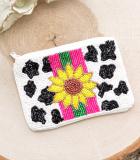 Sunflower Seeded Coin Purse