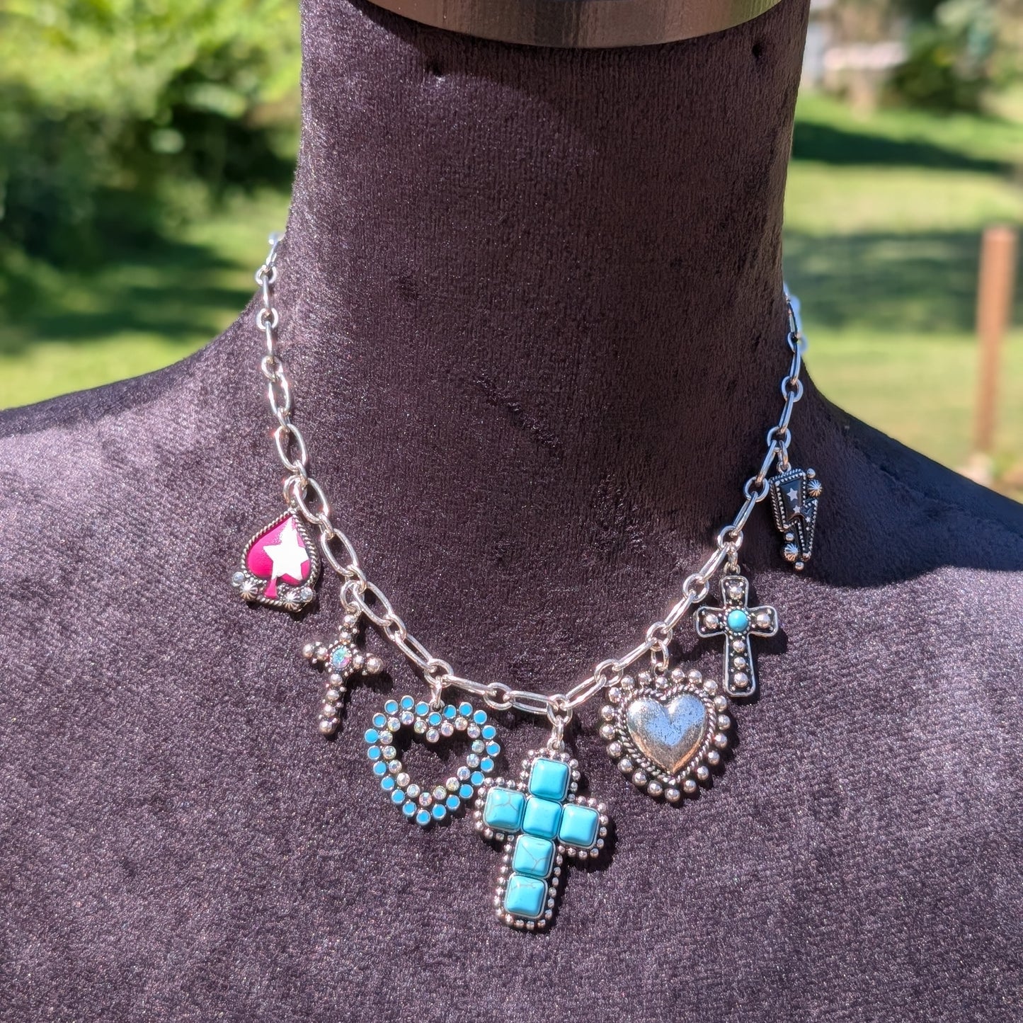 Cross Charm Necklace