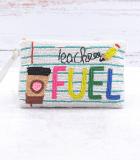 Teacher Fuel Seeded Coin Purse