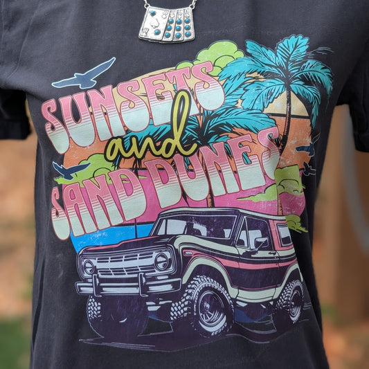 Sunsets And Sand Dunes