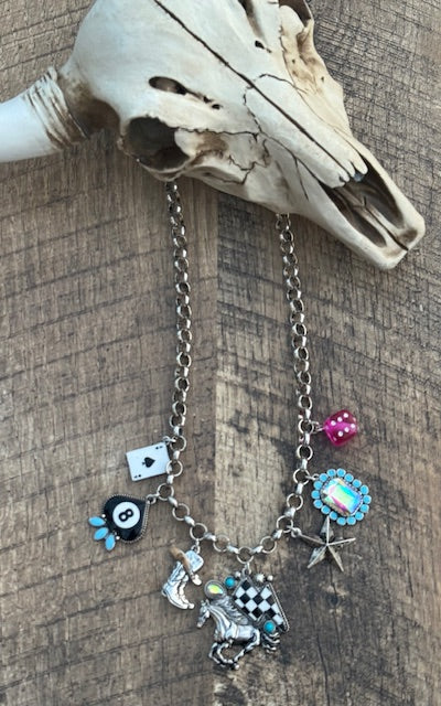 Horse Charm Necklace