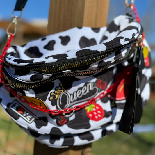 Queen Checkerboard Bum Bag